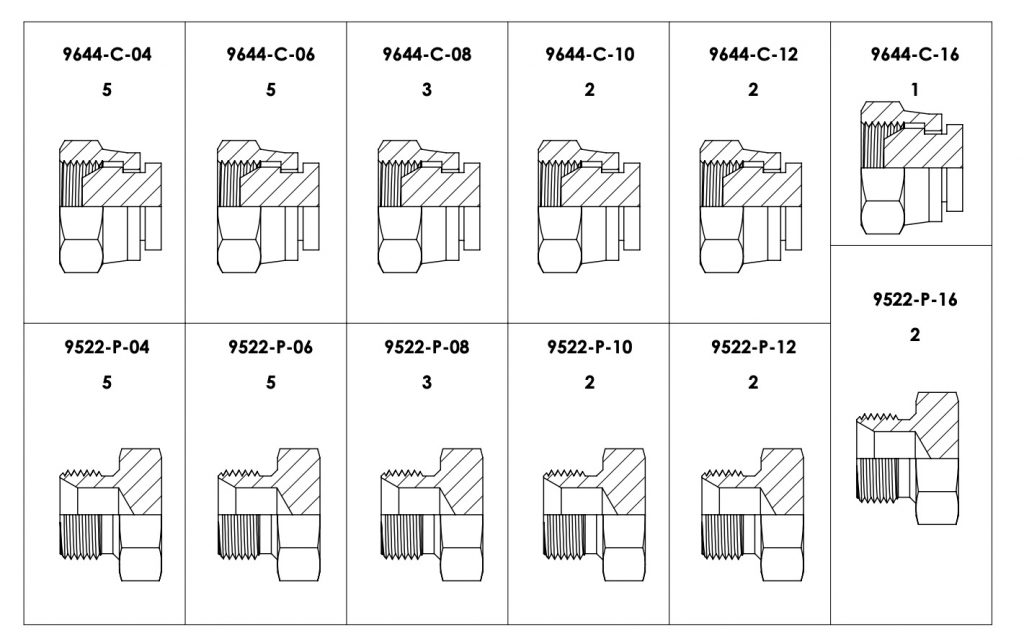 Brennan Industries BSP Plug Kit