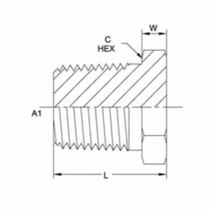 5406-P Tube Fittings and Adapters by Brennan Industries