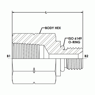 Brennan Industries 7045-ISO 6149 Conversion Adapters