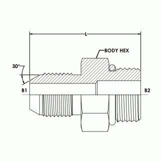 Brennan Industries 8084-O Conversion Adapters