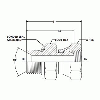 Brennan Industries 9024-bs Conversion Adapters