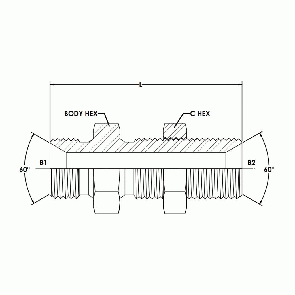 Brennan Industries 9722LLN Conversion Adapters