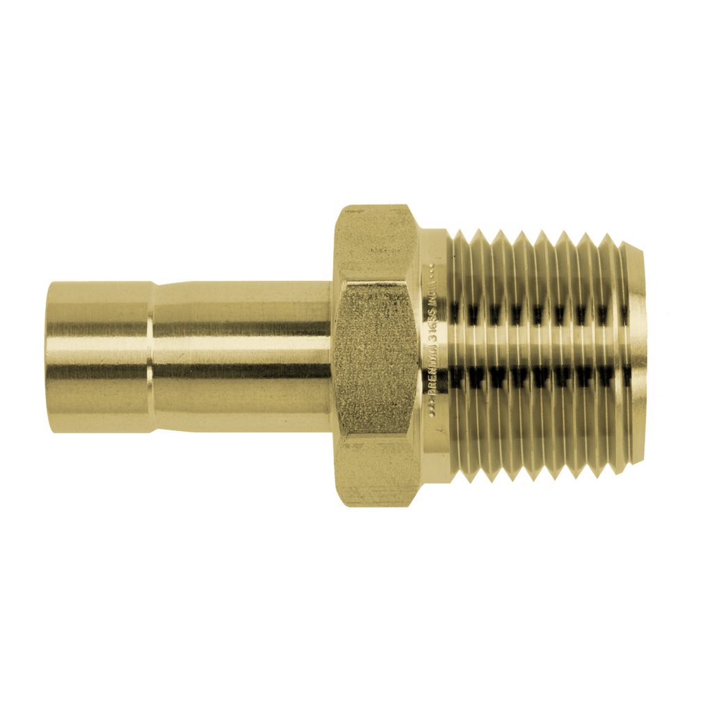 Brennan Industries N2428B Double Ferrule Tube Fittings Brass