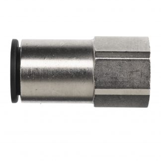 Brennan PCNY2601-06-06-04 PBT Push-to-Connect Tube Fitting Branch Tee 3/8 Tube OD x 1/4 NPT Male x 3/8 Tube OD 