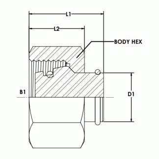 Brennan Industries D0304-C DIN Fittings