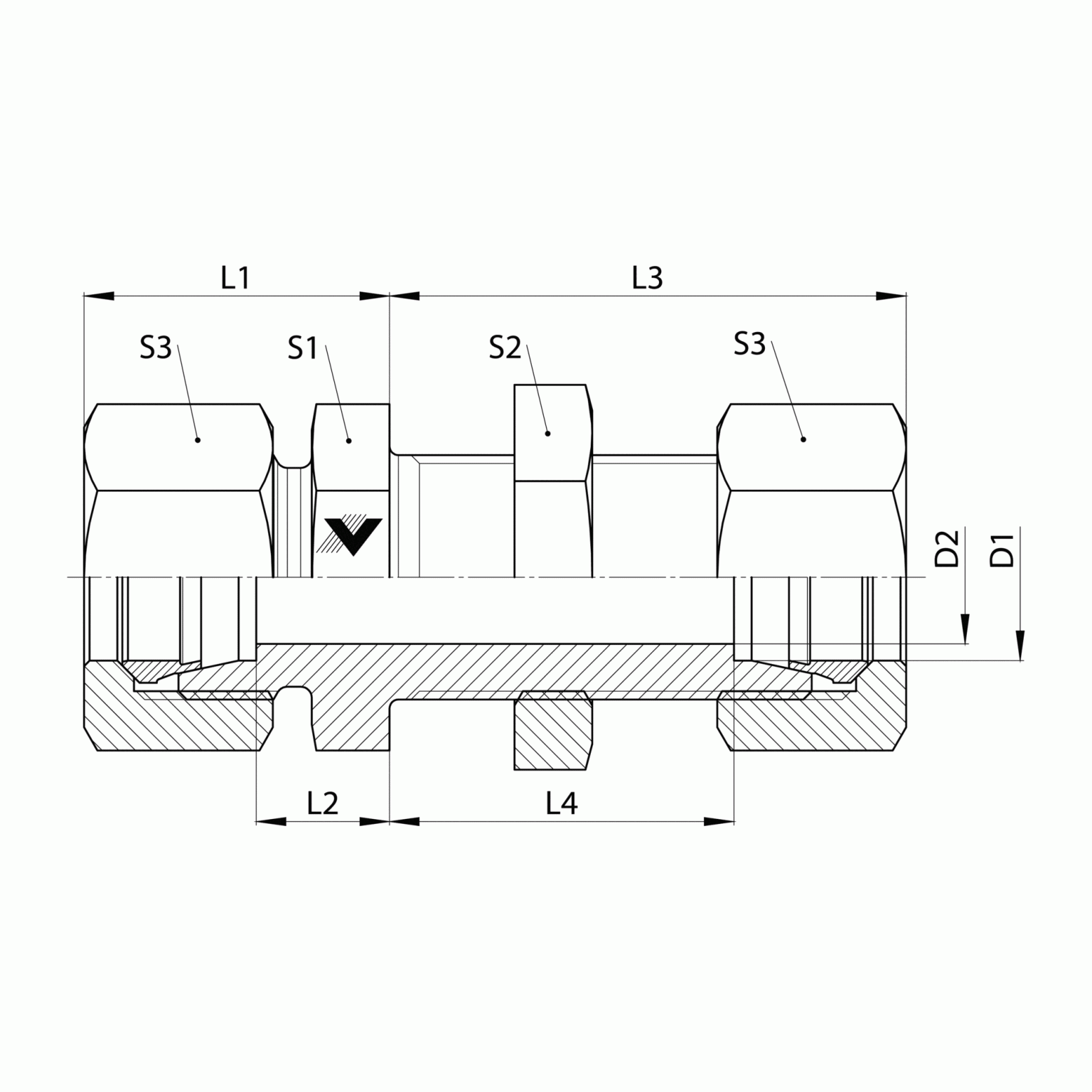 Brennan Industries D2700LN DIN Fittings