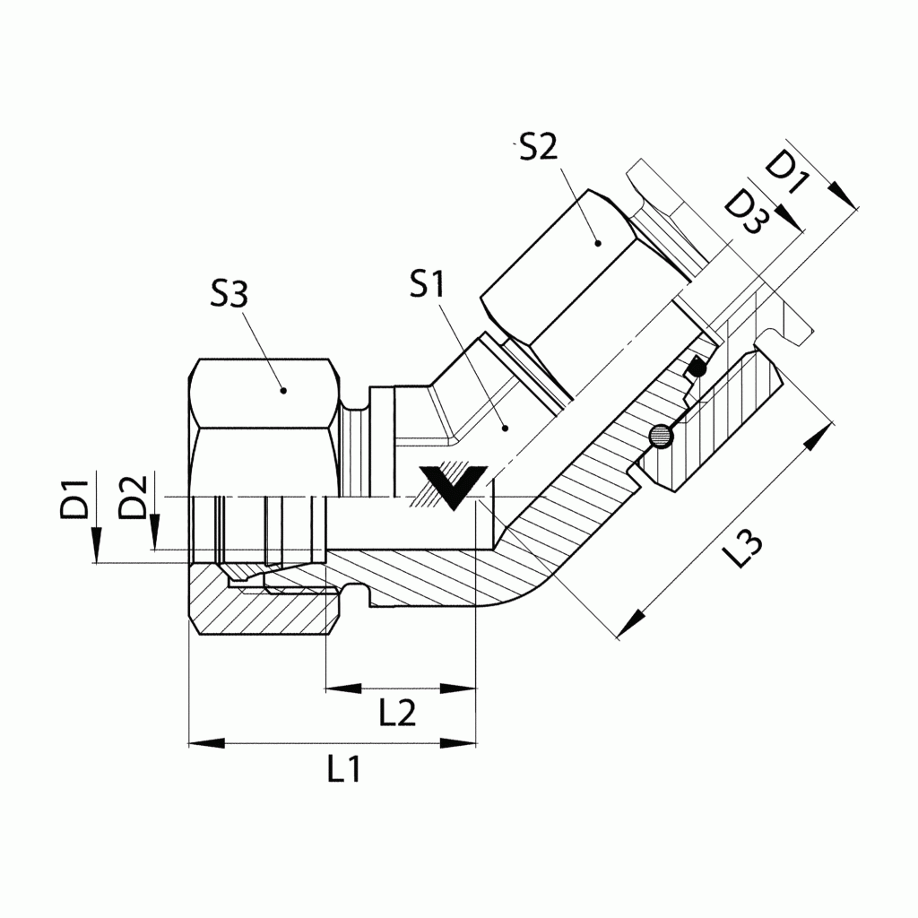 Brennan Industries D6502 DIN Fittings